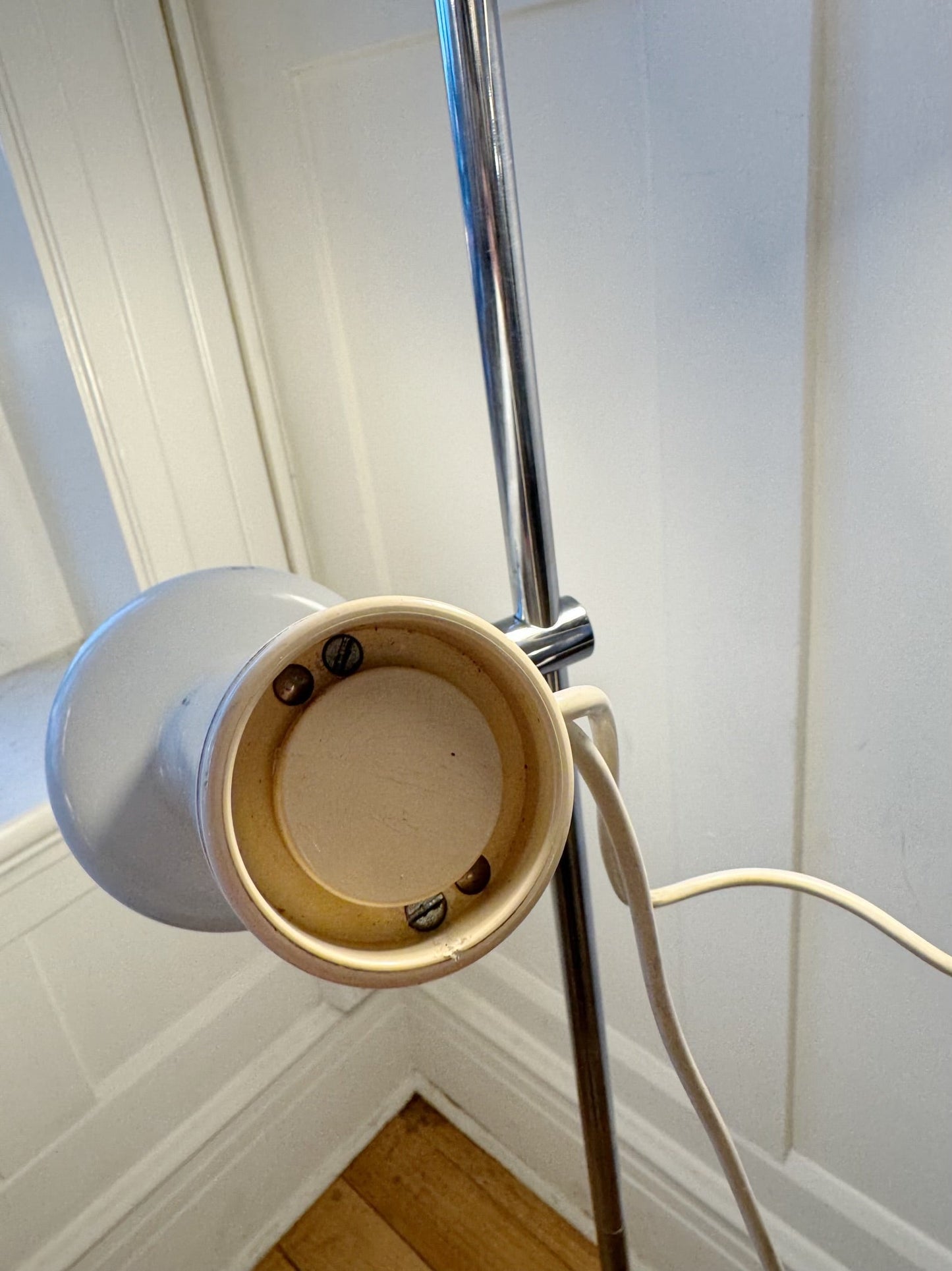 VINTAGE / 1960s German Space Age Dual Head Floor Lamp