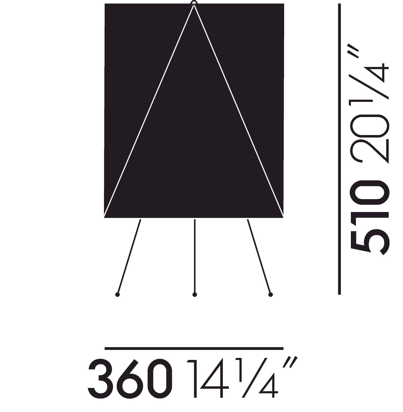 VITRA / Akari YA2 Desk Lamp by Isamu Noguchi