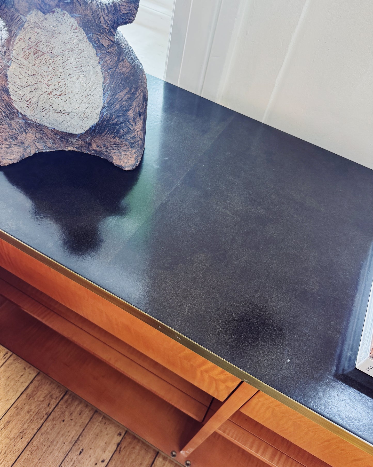 JULIAN CHINCHESTER / Brushed Brass ‘Fry’ Credenza