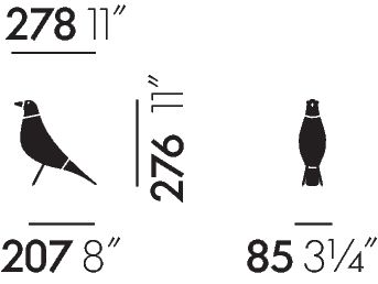 VITRA / Eames House Bird - Cotton White