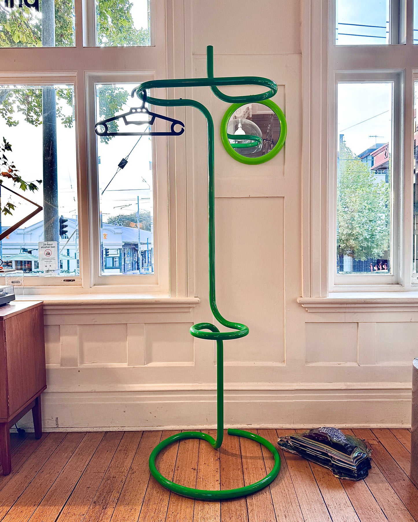 ZCW / Tubular X-Tall Coat Stand - Green