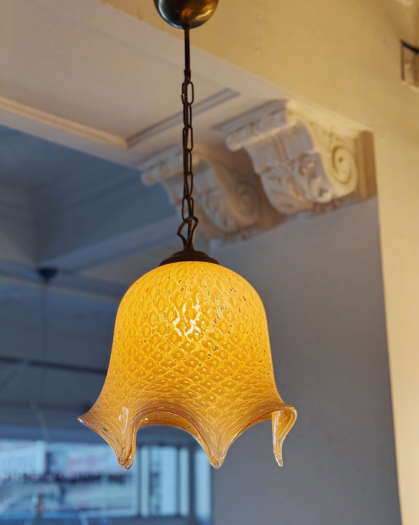 MURANO / Glass Handkerchief Pendant Light