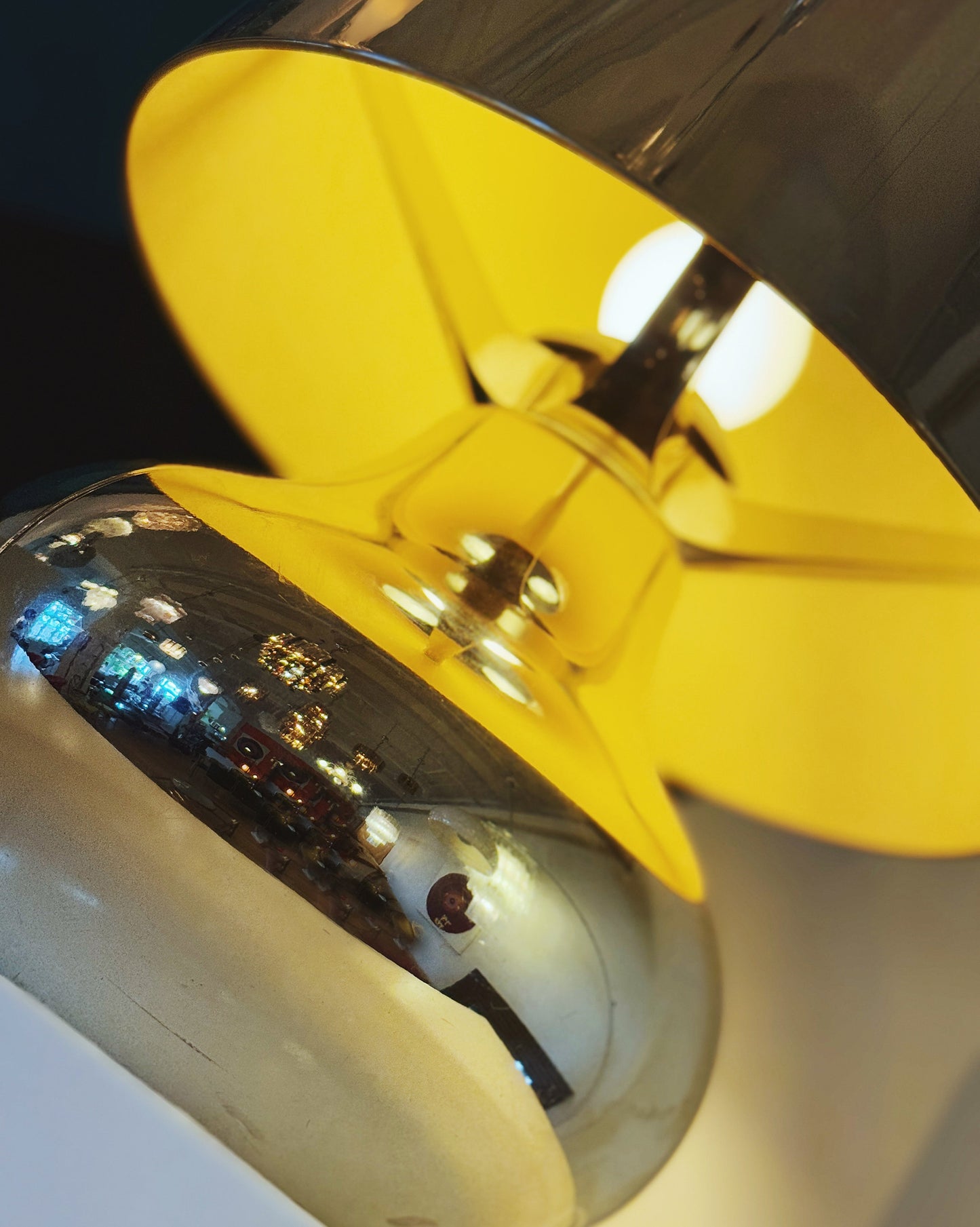 KARTELL / Metallic Light Gold Cindy Lamp by Ferruccio Laviani