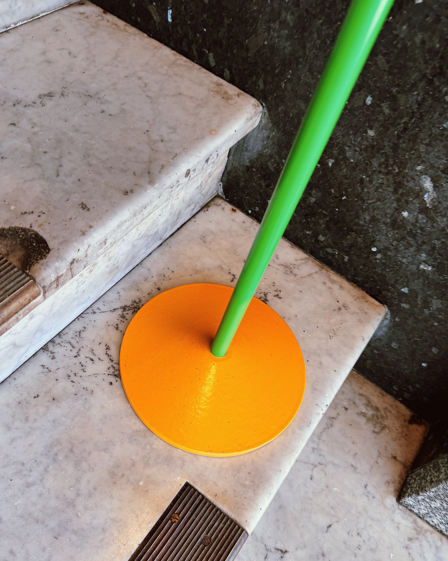 PLANET / Vintage Studio K Floor Lamp w/custom Multicolour Paintwork