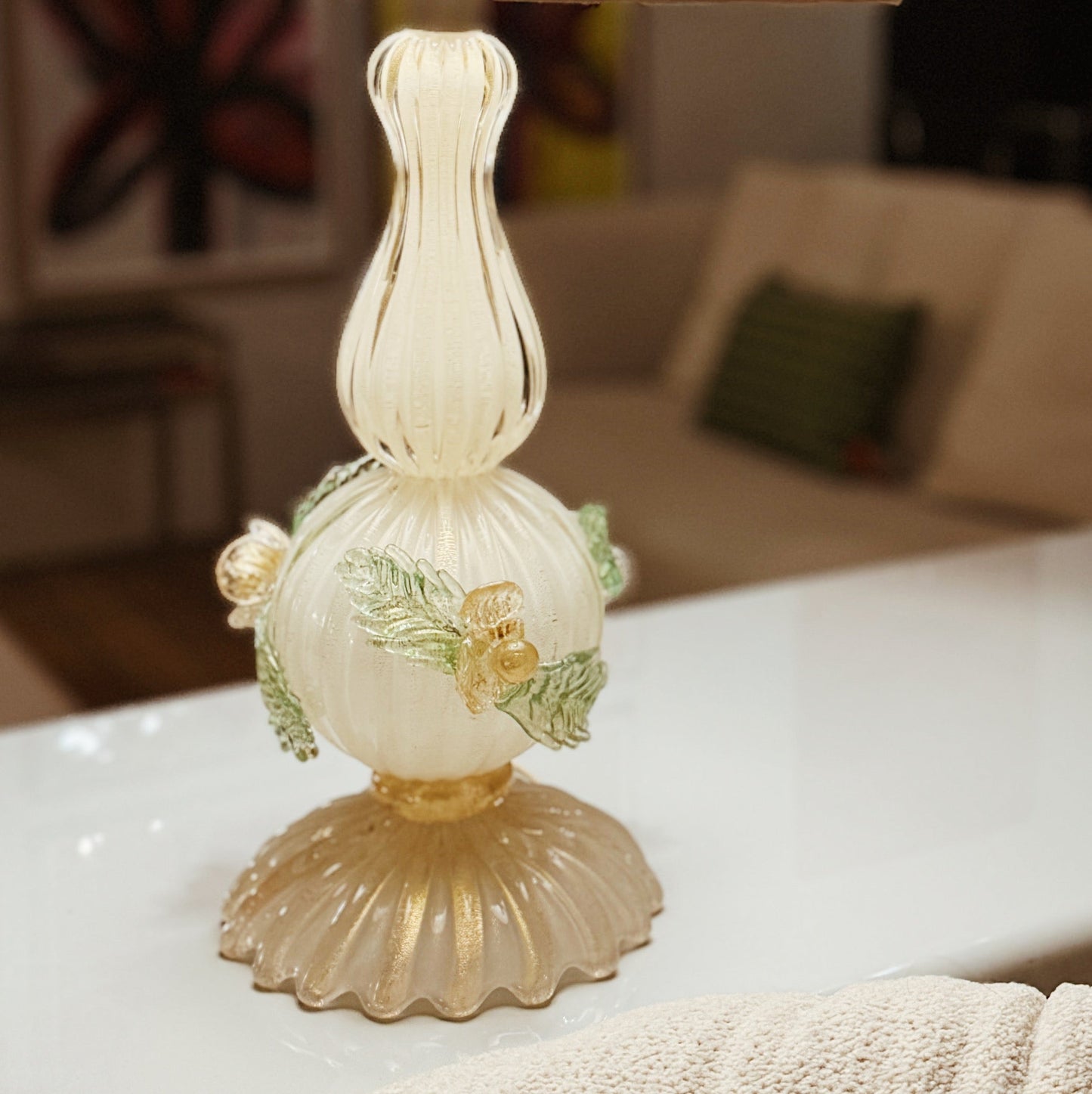 BAROVIER E TOSO / Murano Glass Lamp