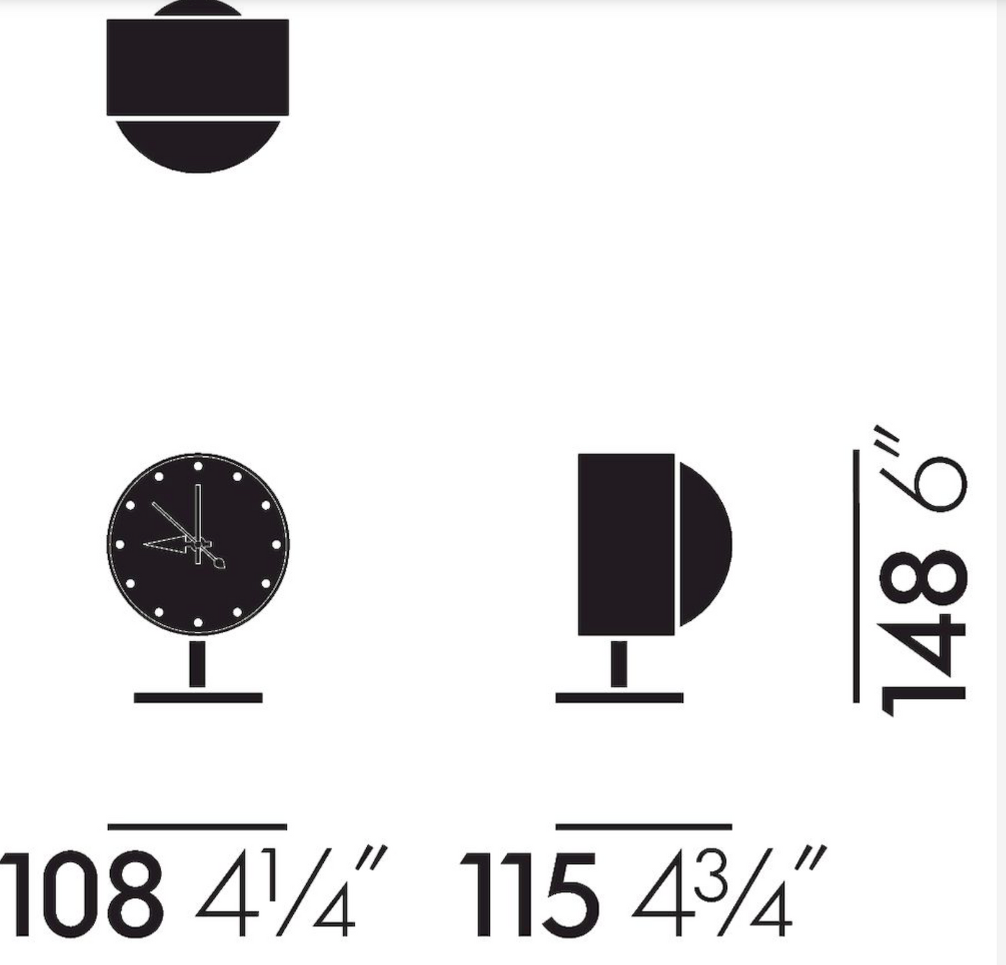 VITRA / Night Clock by George Nelson, 1947/1953