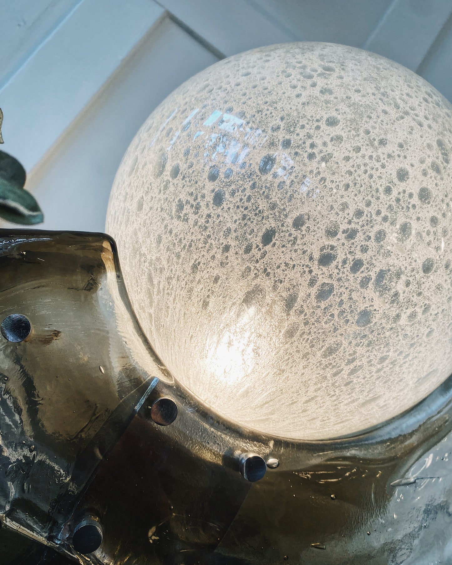 FANTASY #344 / MAZZEGA Murano Sphere Lamp