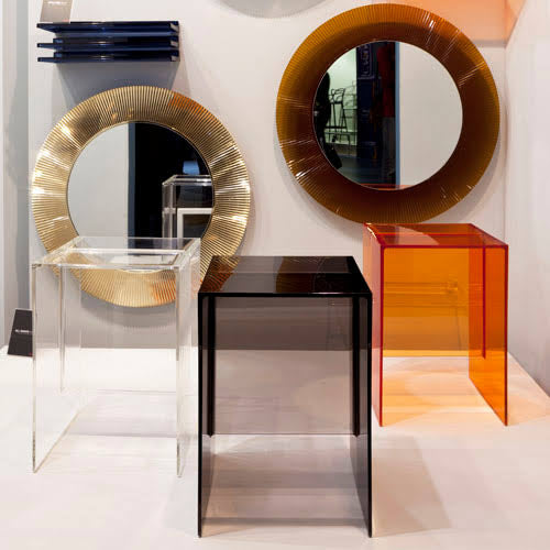 KARTELL / Tangerine Max Beam Stool by Ludovica & Roberto Palomba