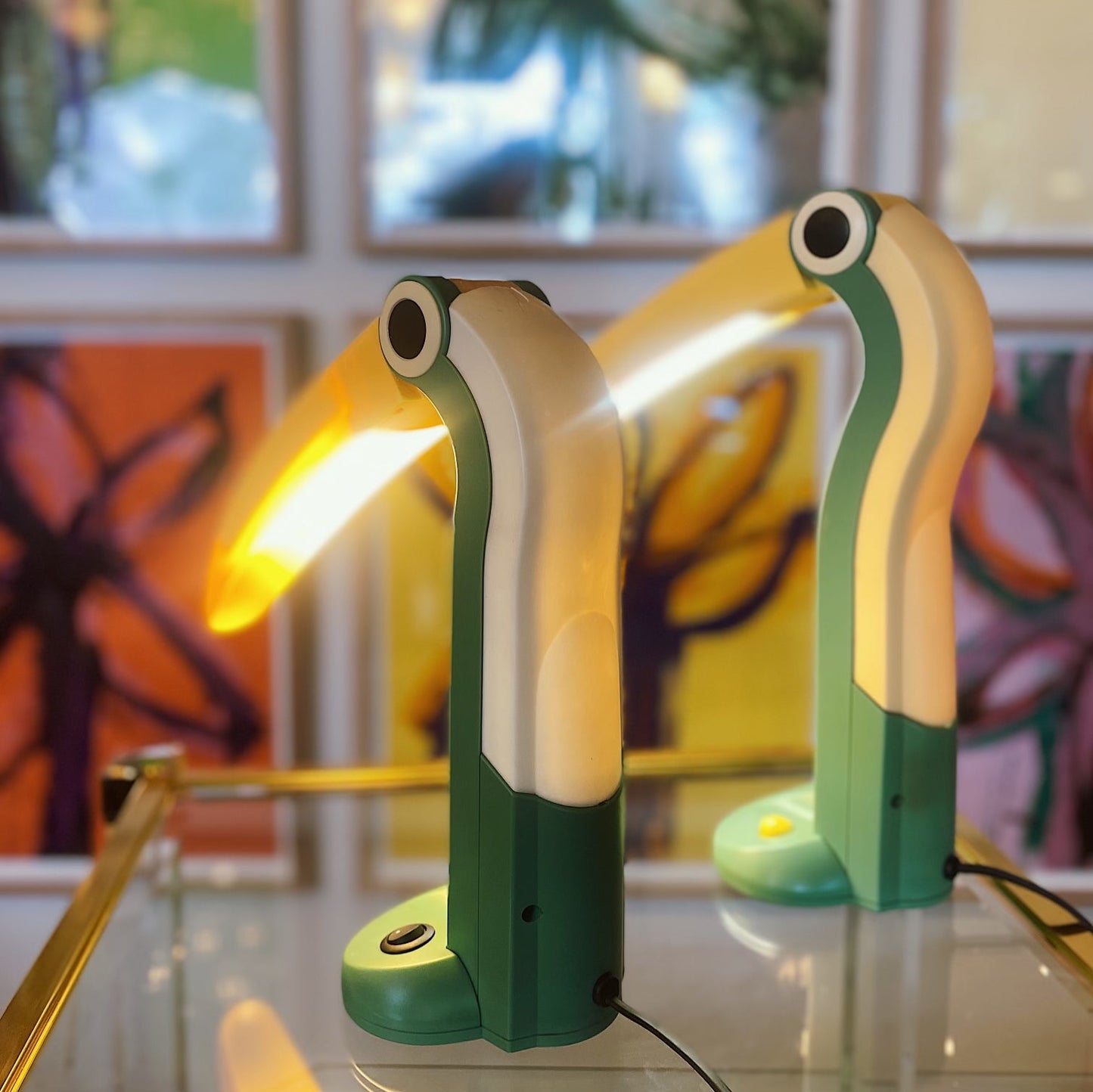 LENOIR / 1980s Toucan Lamp by H.T. Huang