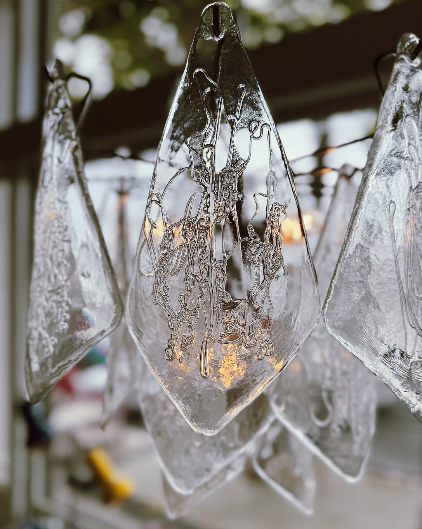 LA MURRINA / Murano Glass Handkerchief Chandelier