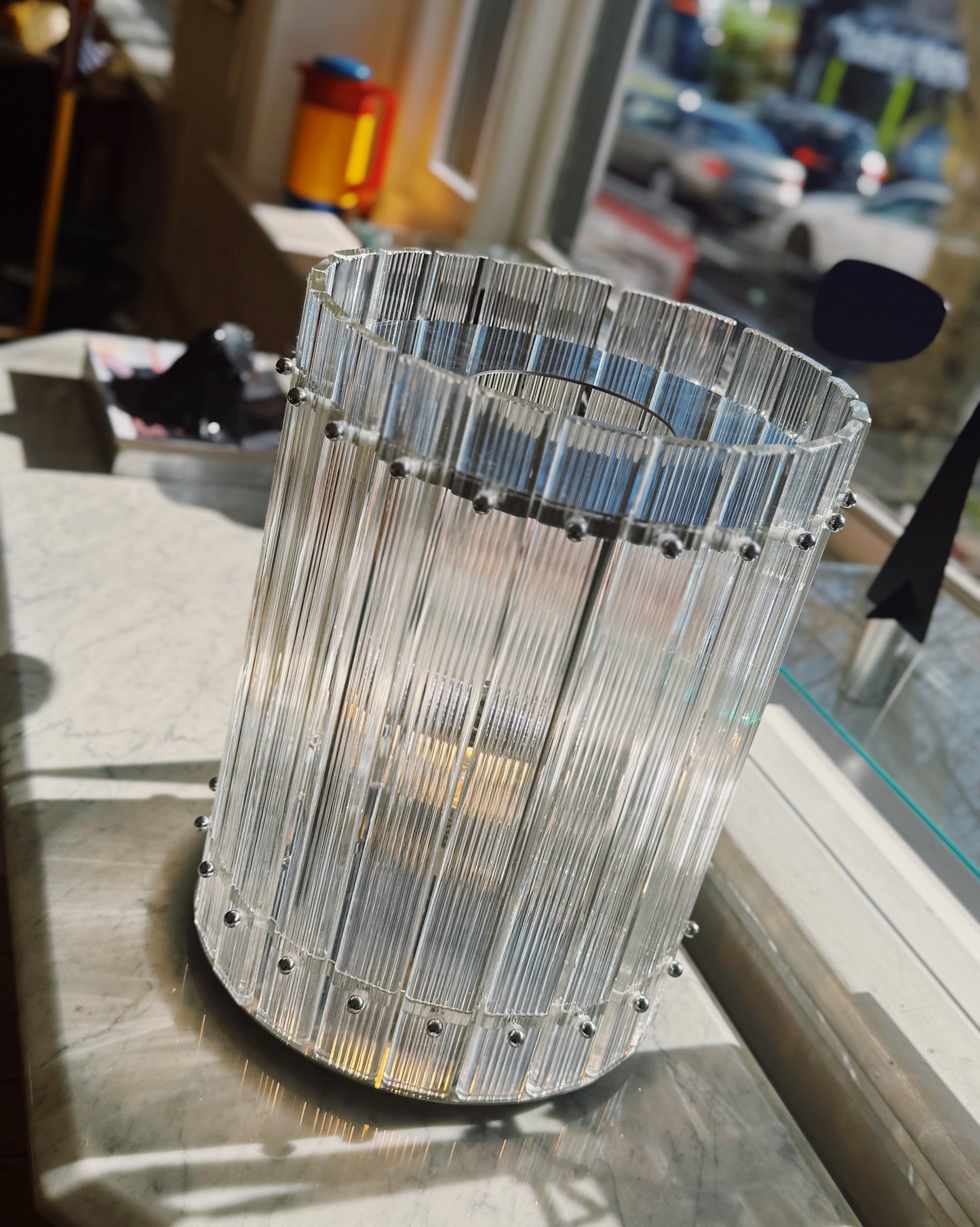 VENINI / Nastri Crystal Glass Table Lamp