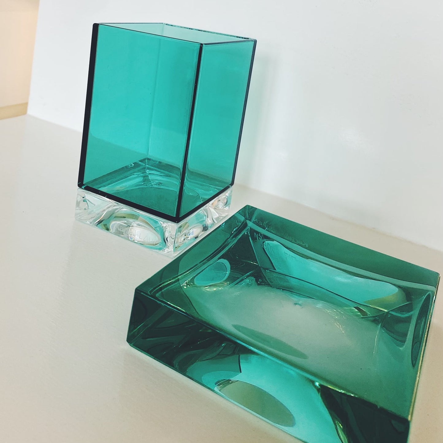KARTELL / Boxy Toothbrush Holder & Soap Dish by Ludovica + Roberto Palomba