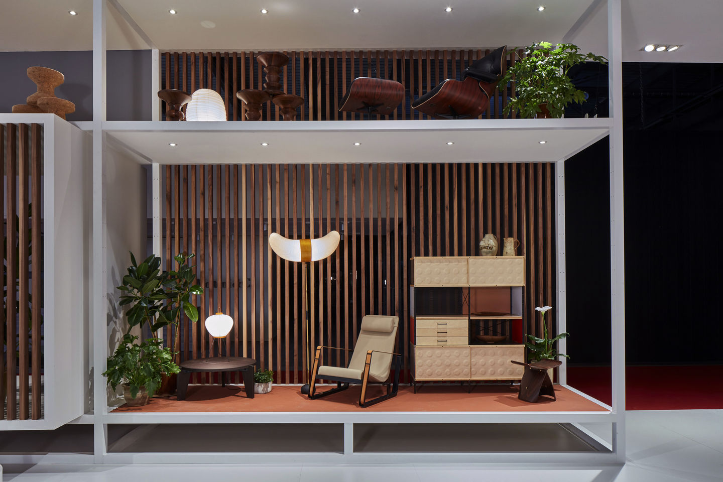 VITRA / Akari BB3-33S Floor Lamp by Isamu Noguchi