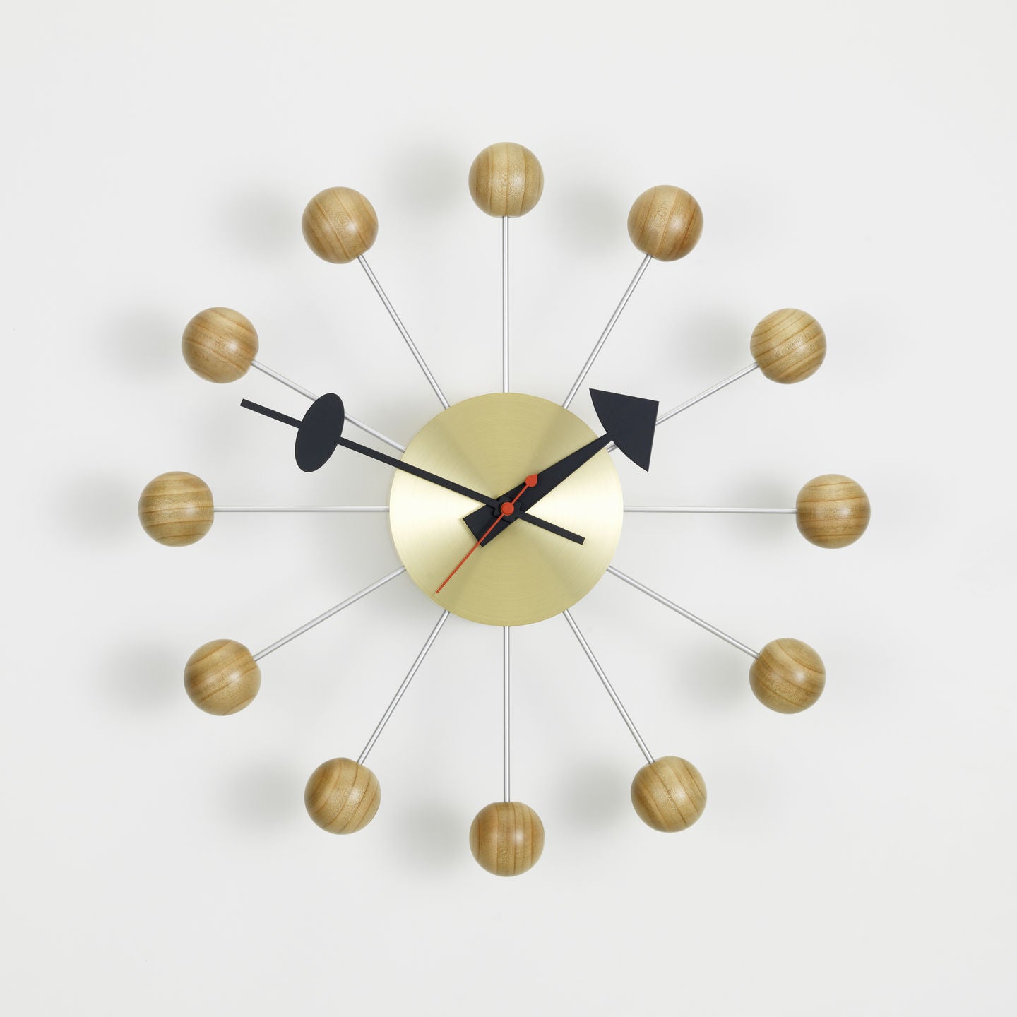 VITRA / Ball Clock by George Nelson  - Natural