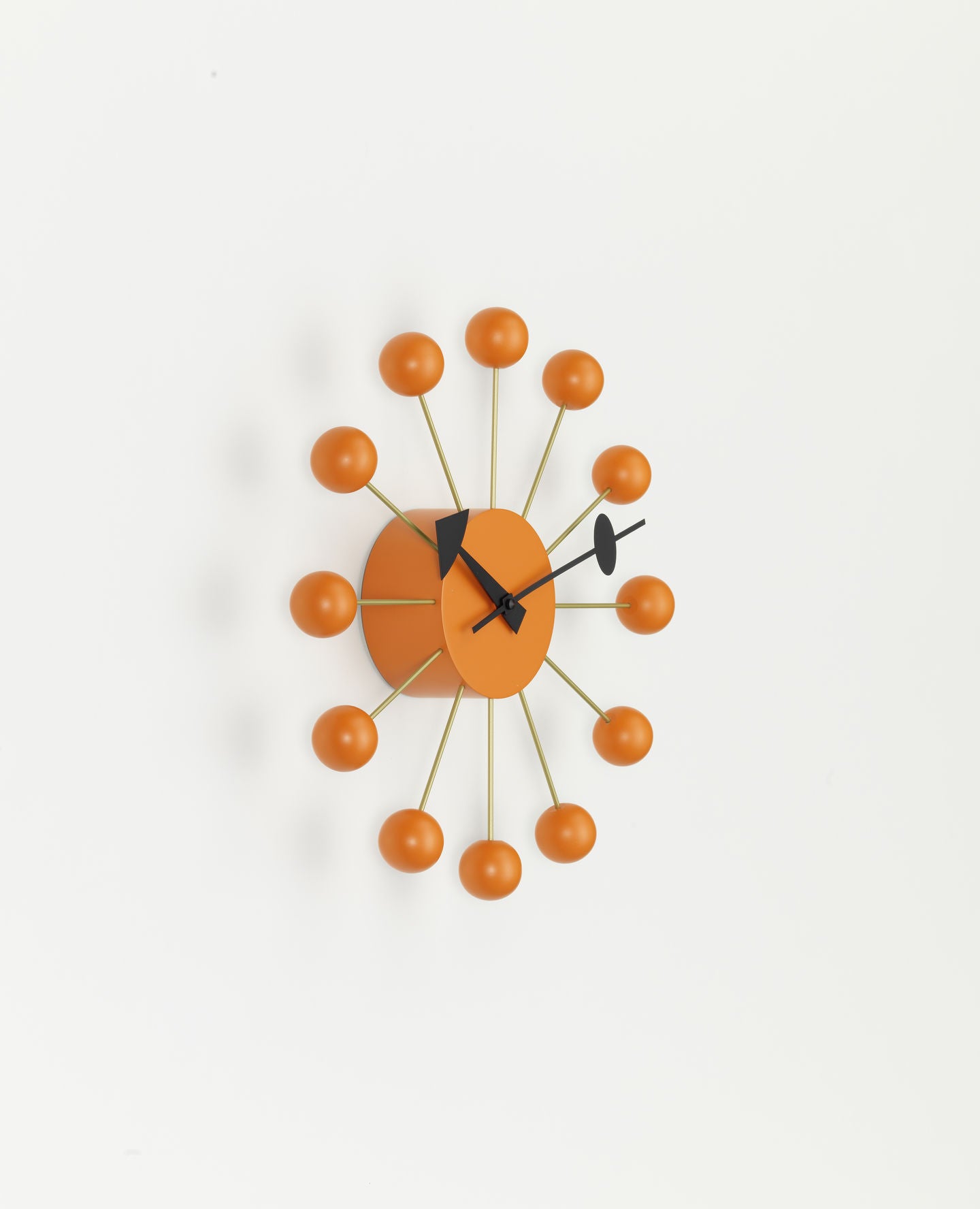 VITRA / Ball Clock by George Nelson  - Orange