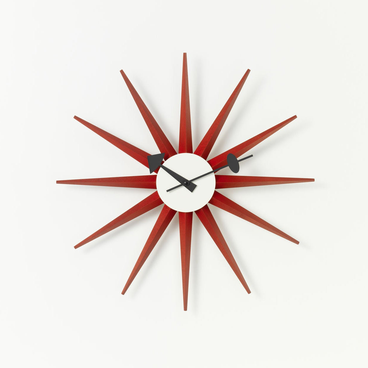 VITRA / Sunburst Clock by George Nelson - Red