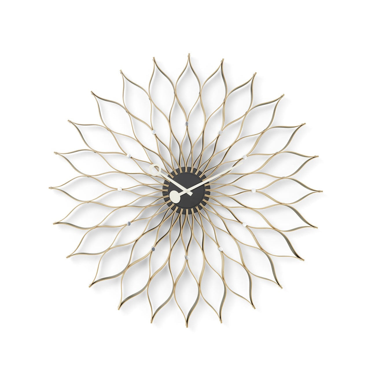 VITRA / Sunflower Clock by George Nelson - Black Birch