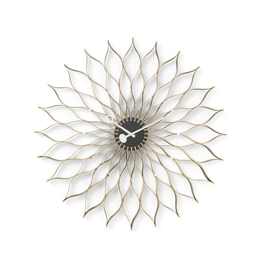 VITRA / Sunflower Clock by George Nelson - Black Birch