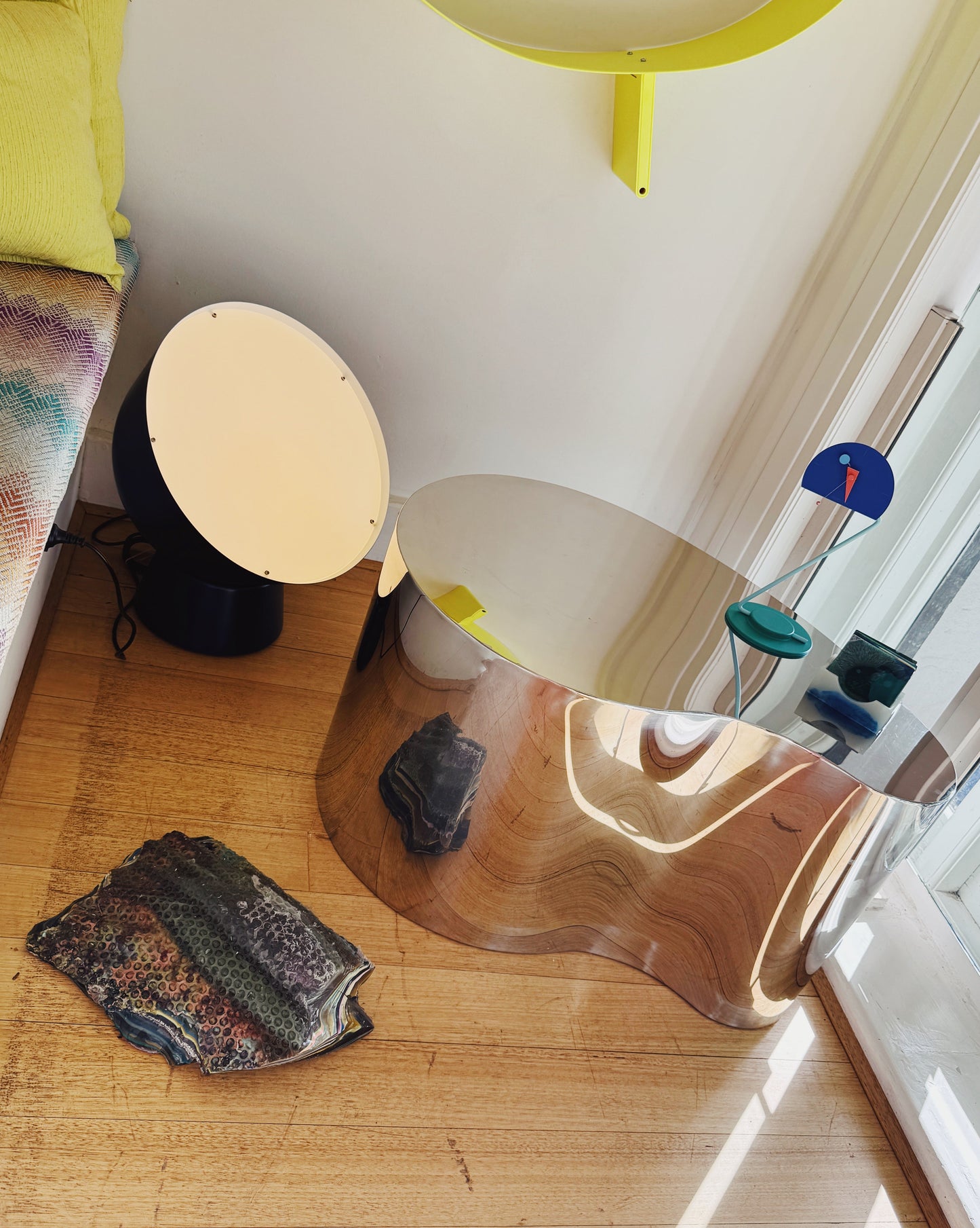 CROMO / Mirror Drum Coffee Table