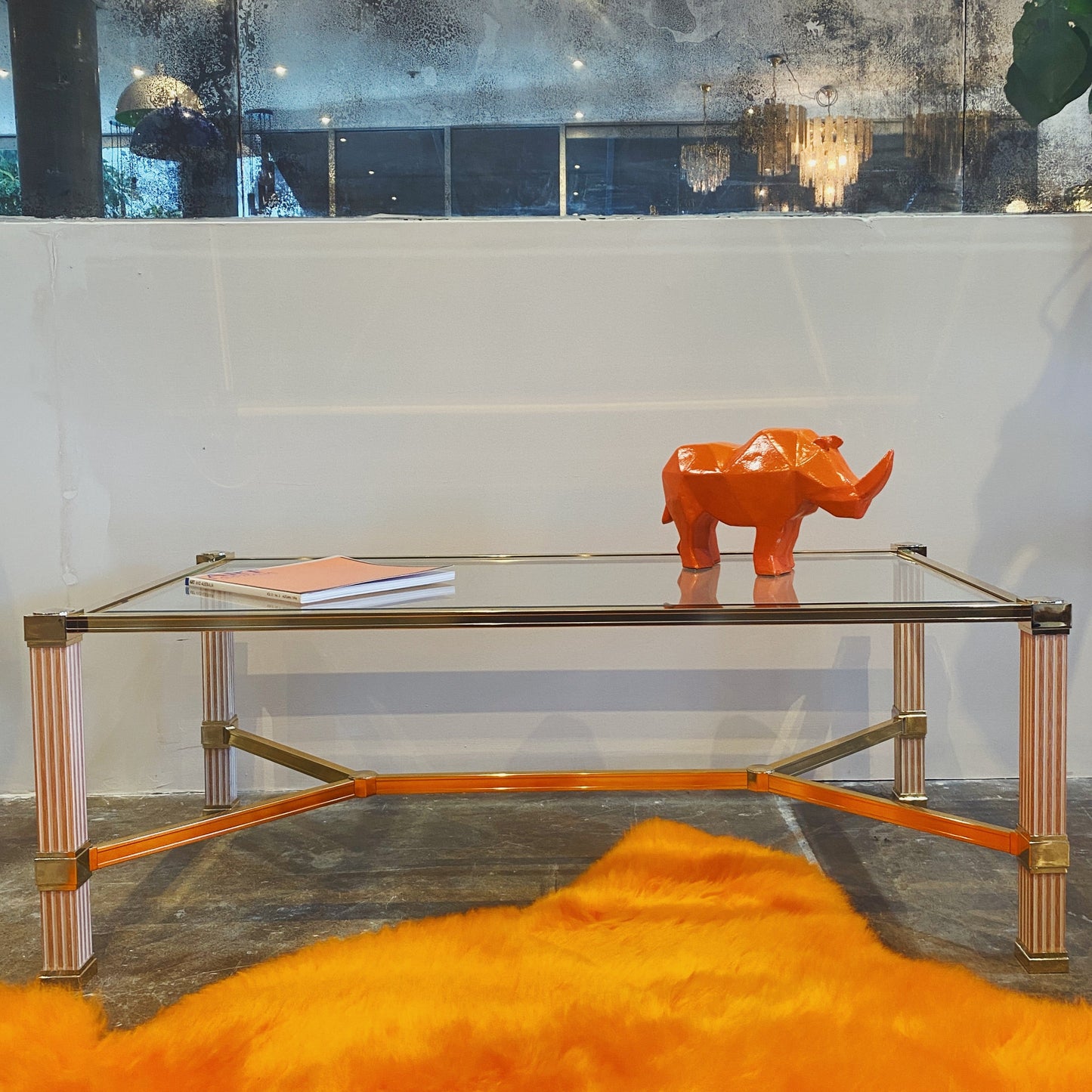 FANTASY #145 / Pierre Vandel Paris Blonde Wood Coffee Table