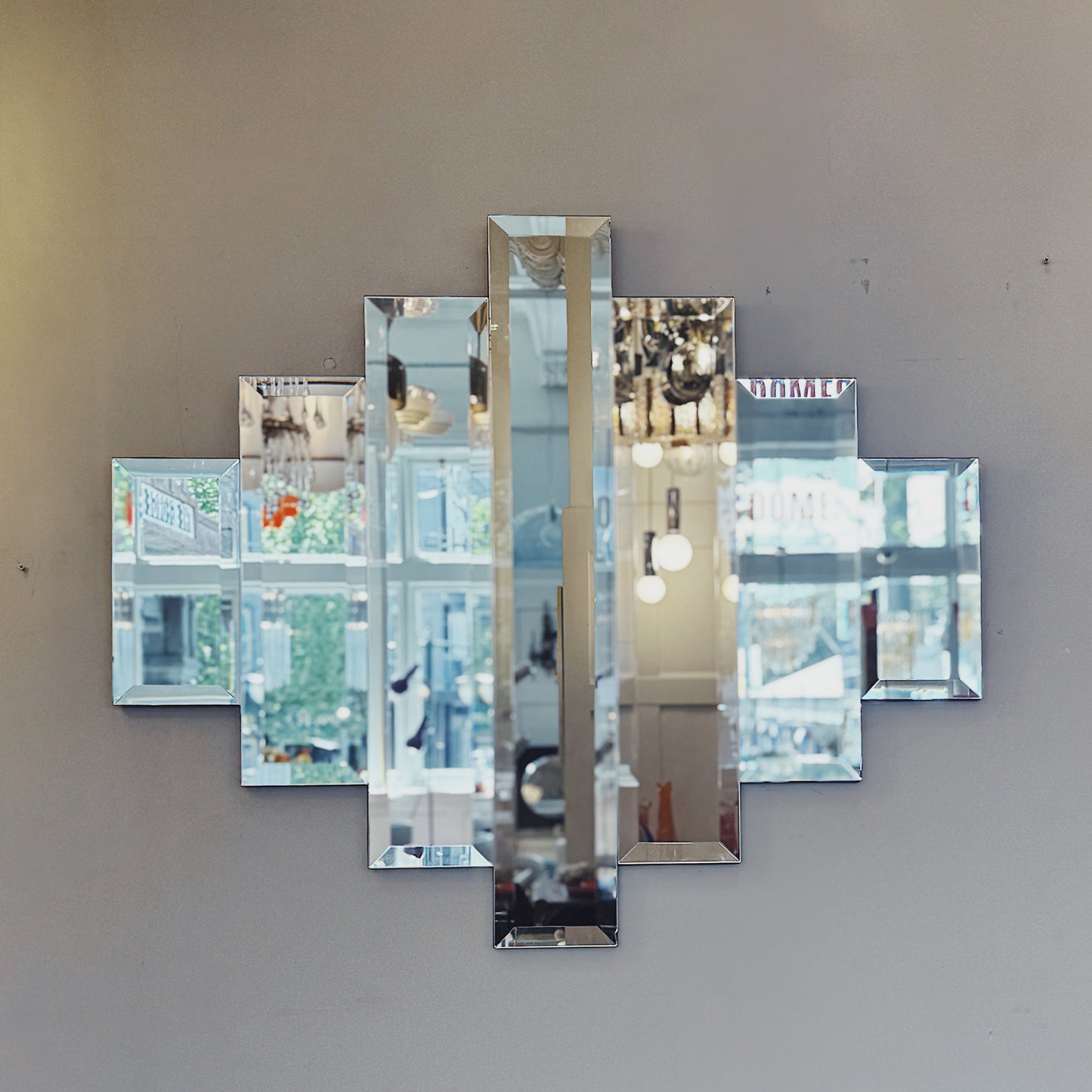 Y2K / Large Bevelled Panel Mirror