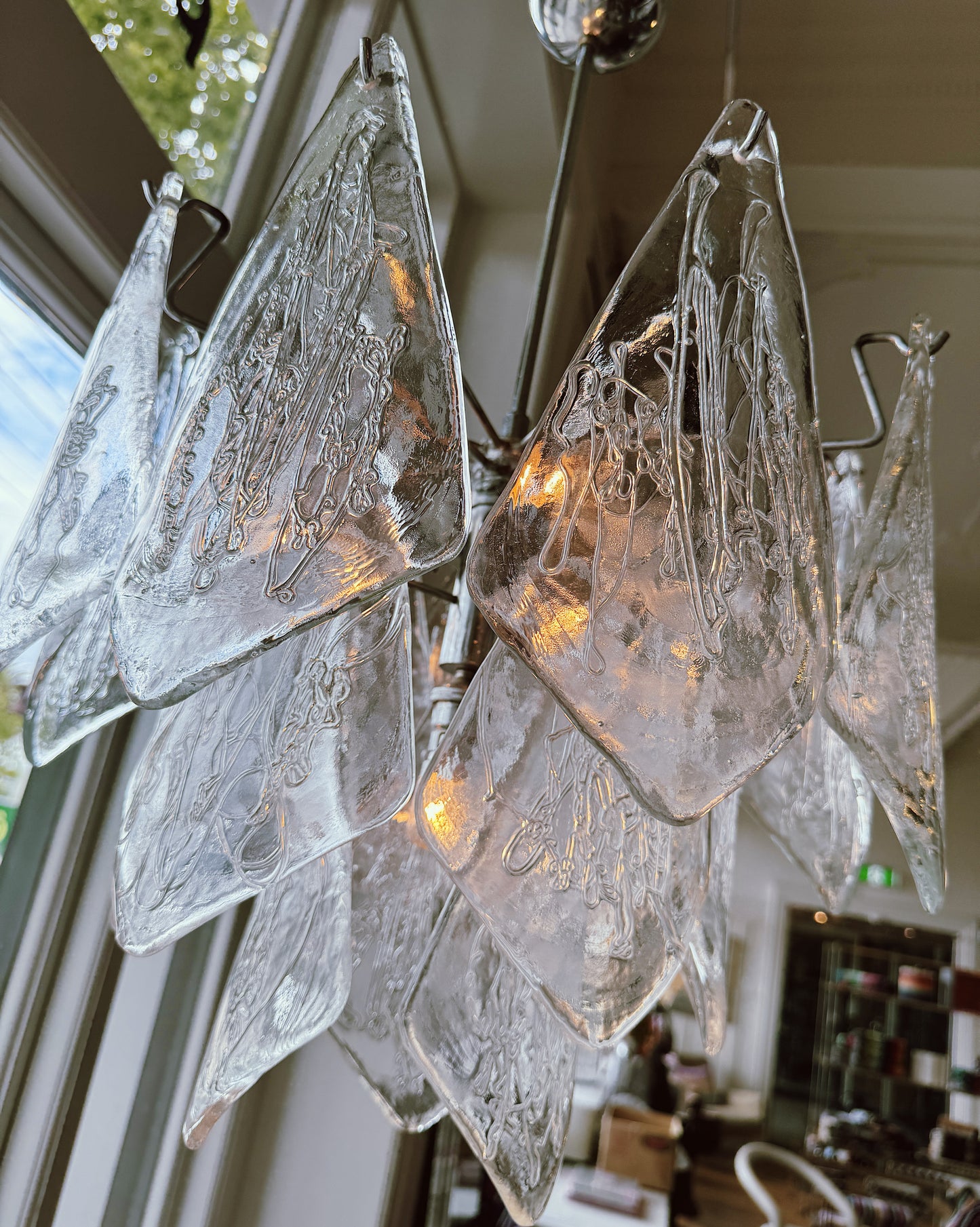 LA MURRINA / Murano Glass Handkerchief Chandelier