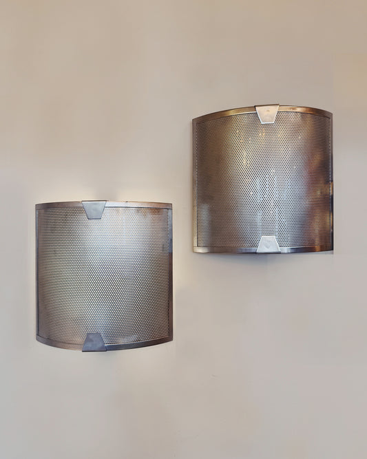 POST MODERN / Perforated Aluminium Wall Light