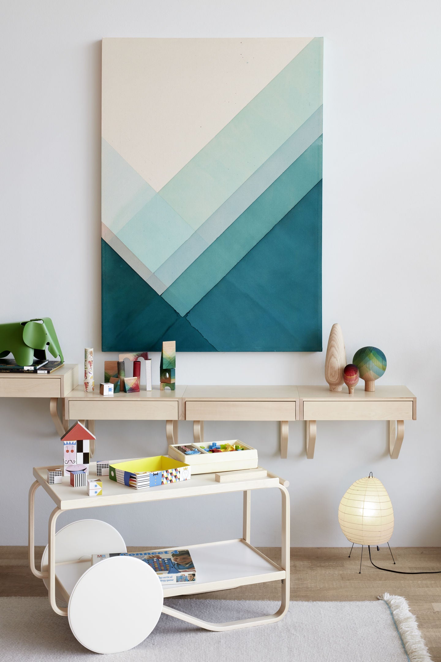 VITRA / Akari 1N Floor Lamp by Isamu Noguchi