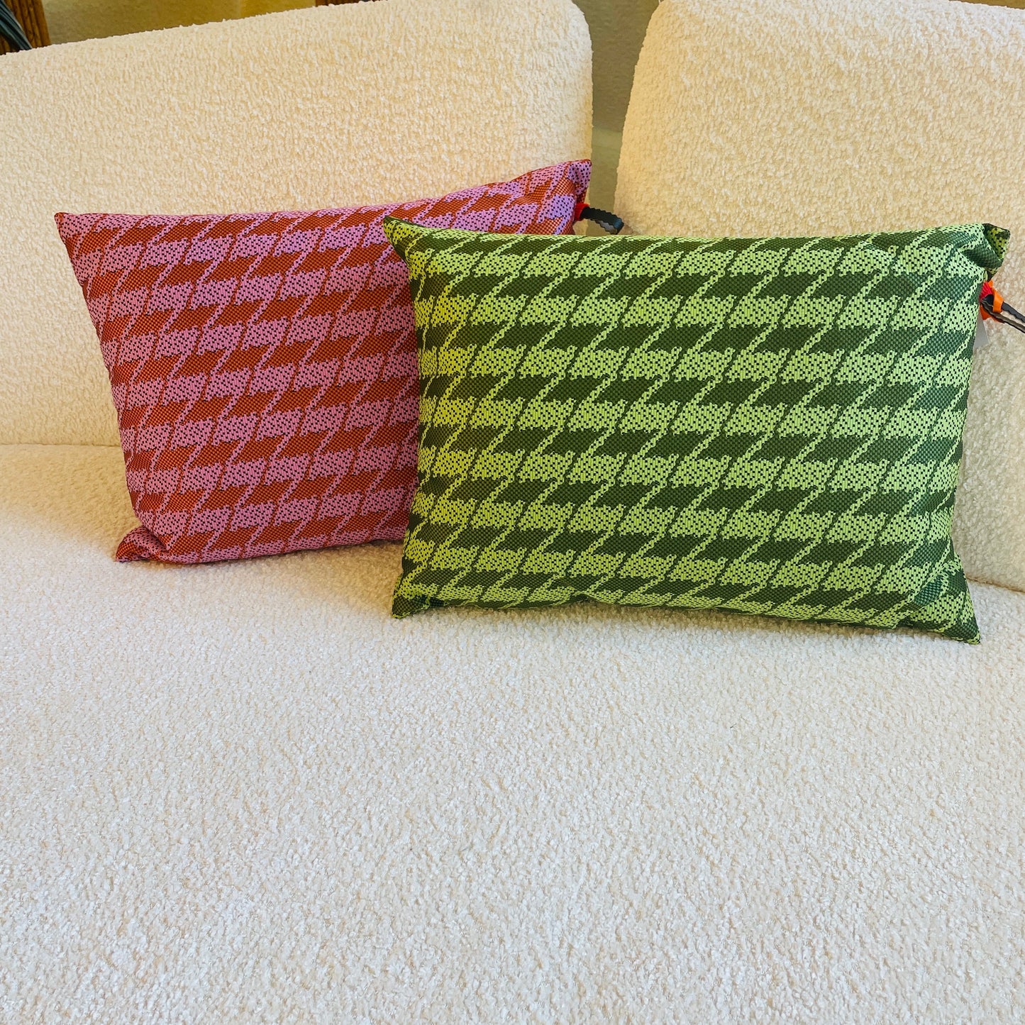 VITRA x MAHARAM / Repeat Classic Houndstooth Pillow/Cushion by Hella Jongerius