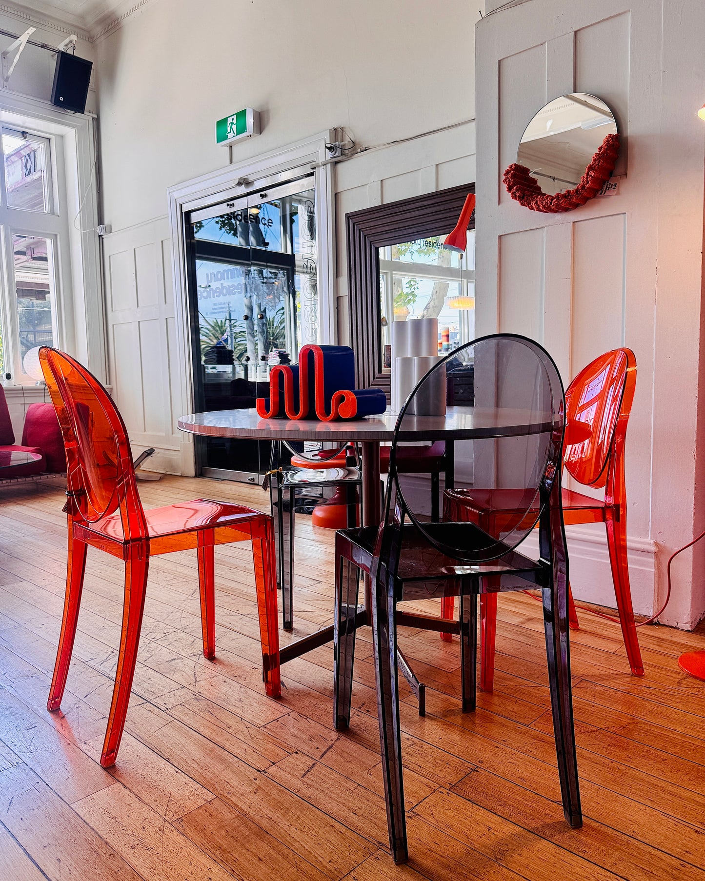 UNNEW / Kartell Victoria Ghost Chair - Smoke Grey