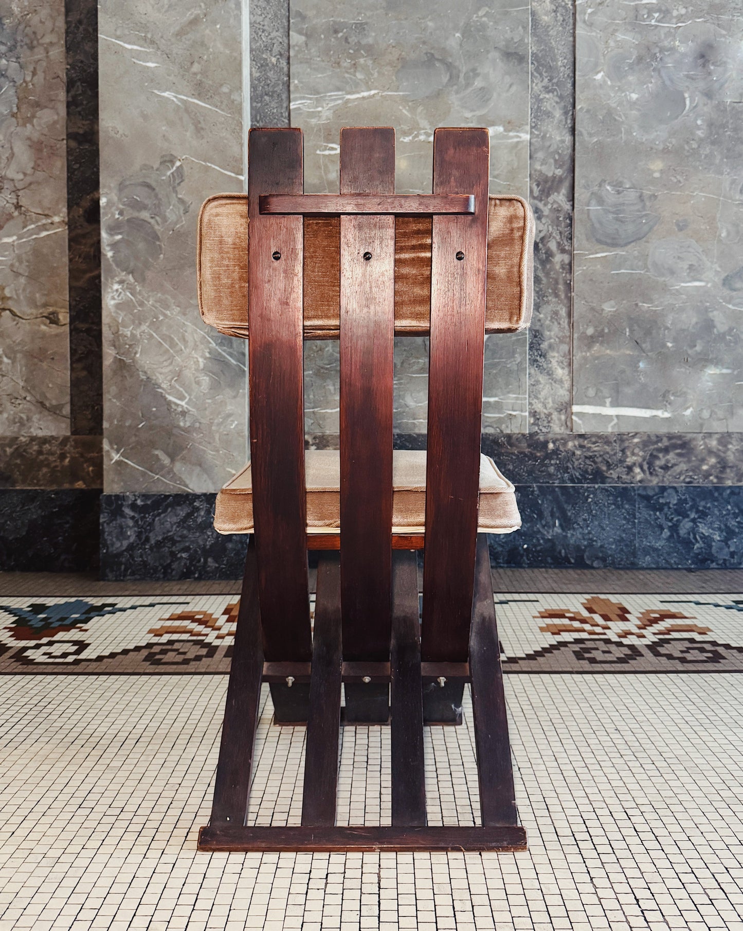 VINTAGE / Harvey Probber Style 'X' Chair 1960s