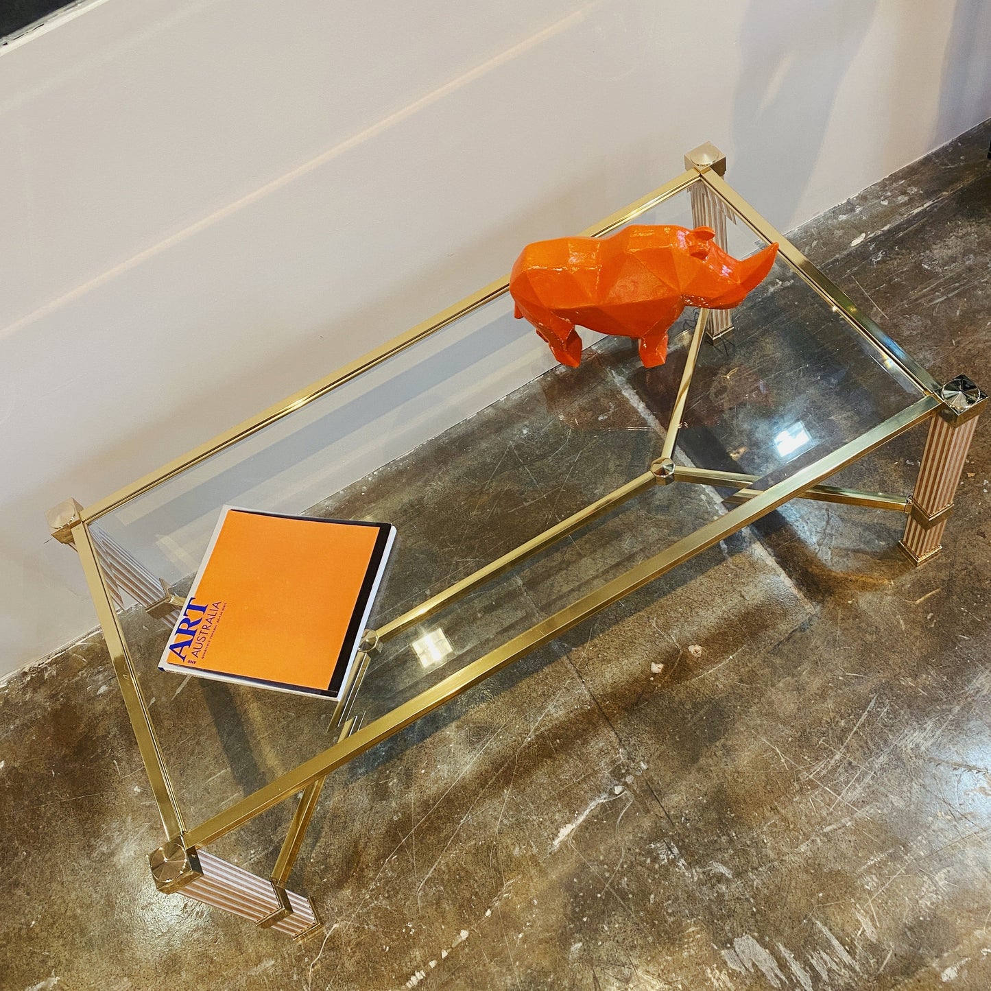 FANTASY #145 / Pierre Vandel Paris Blonde Wood Coffee Table