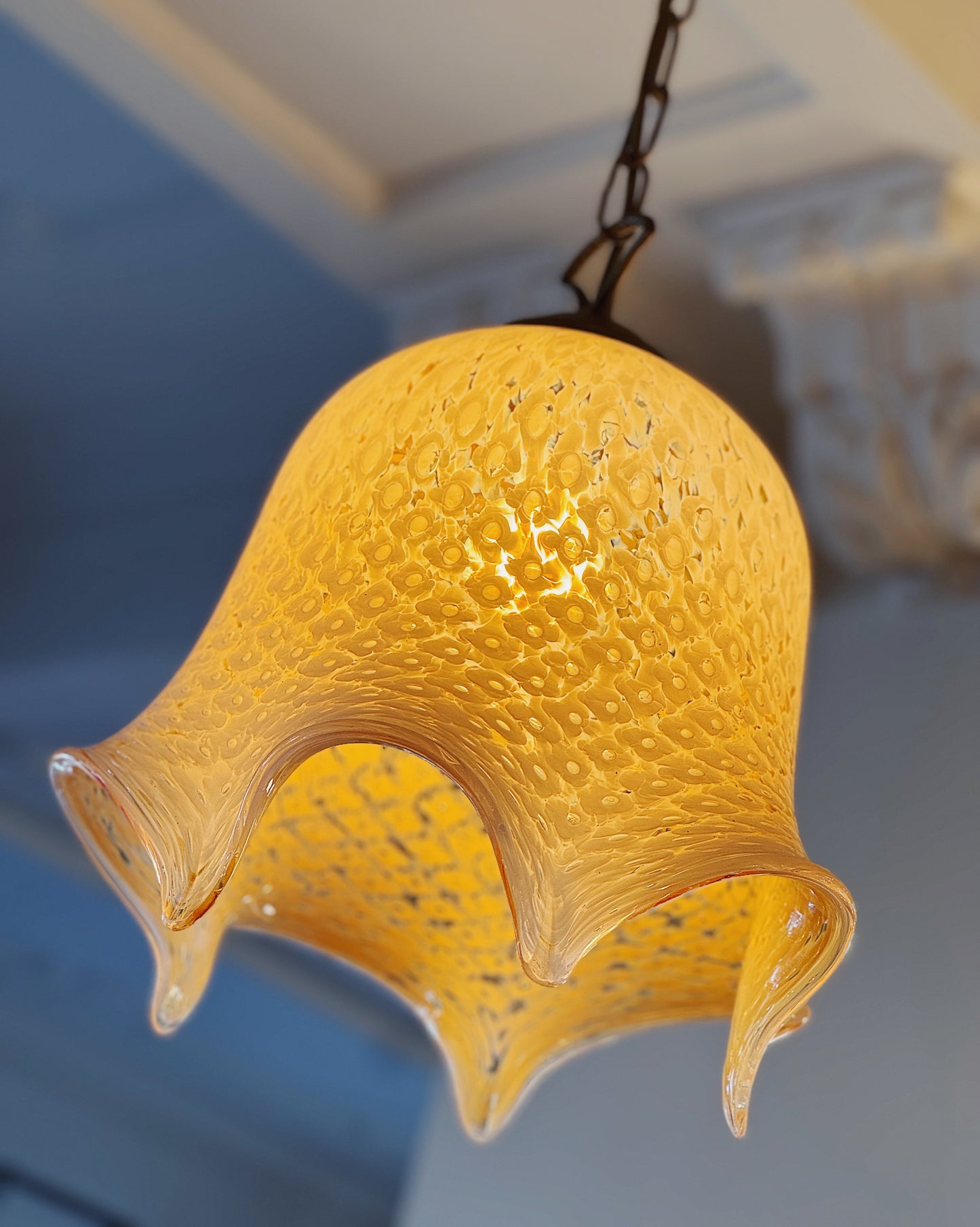MURANO / Glass Handkerchief Pendant Light