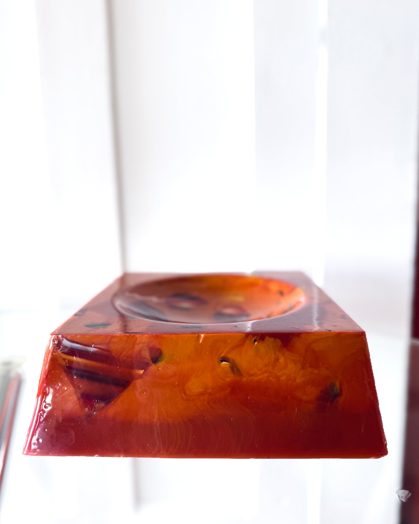 PRIMARY RESINWARES / Conjunct Chunky Trinket Dish / Cognac