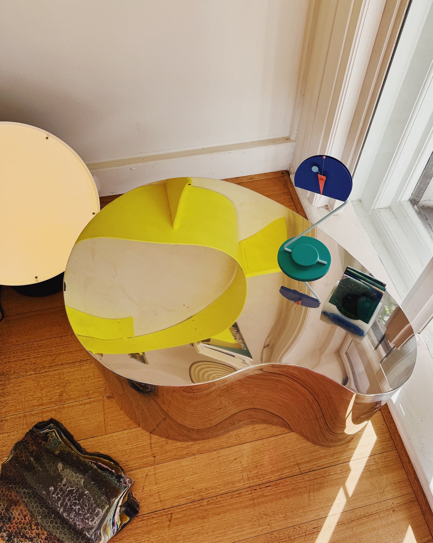 CROMO / Mirror Drum Coffee Table