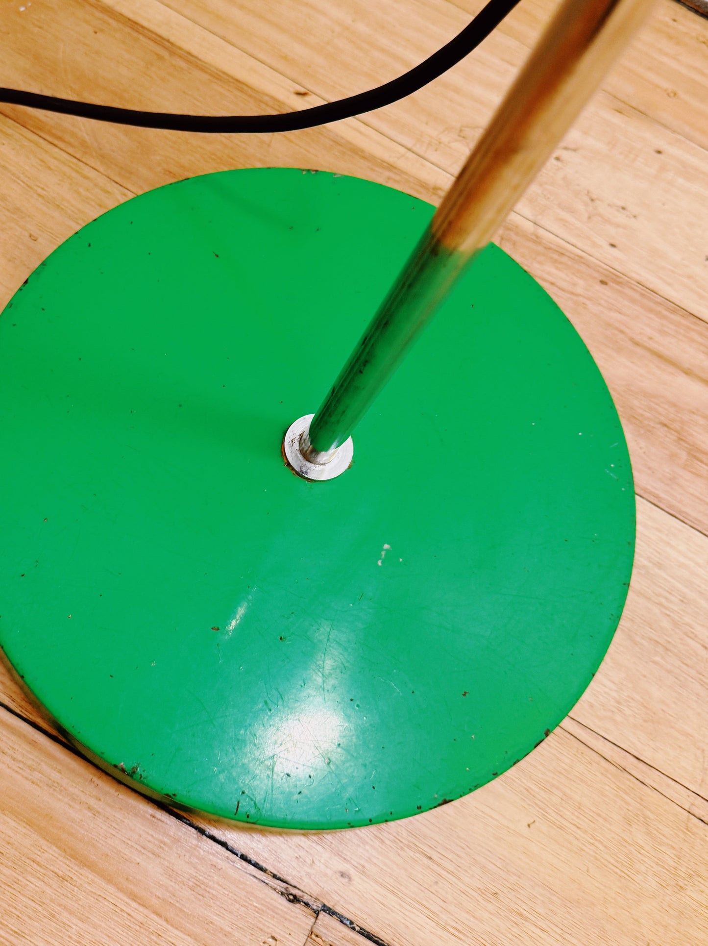 OSLO / Vintage Green/Chrome Oslo Floor Lamp