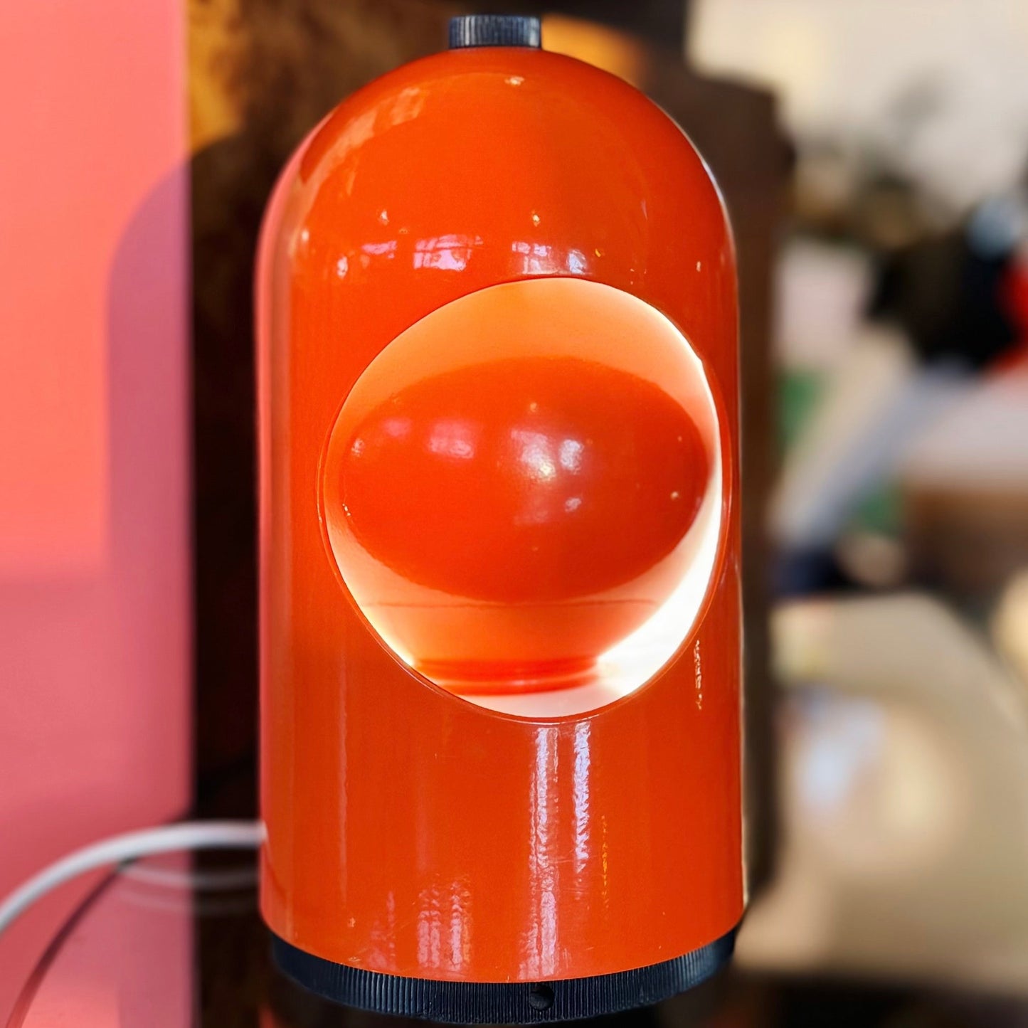 ABM MILANO / 1960s Eclipse Selene Desk Lamp by Alfredo Bianchi