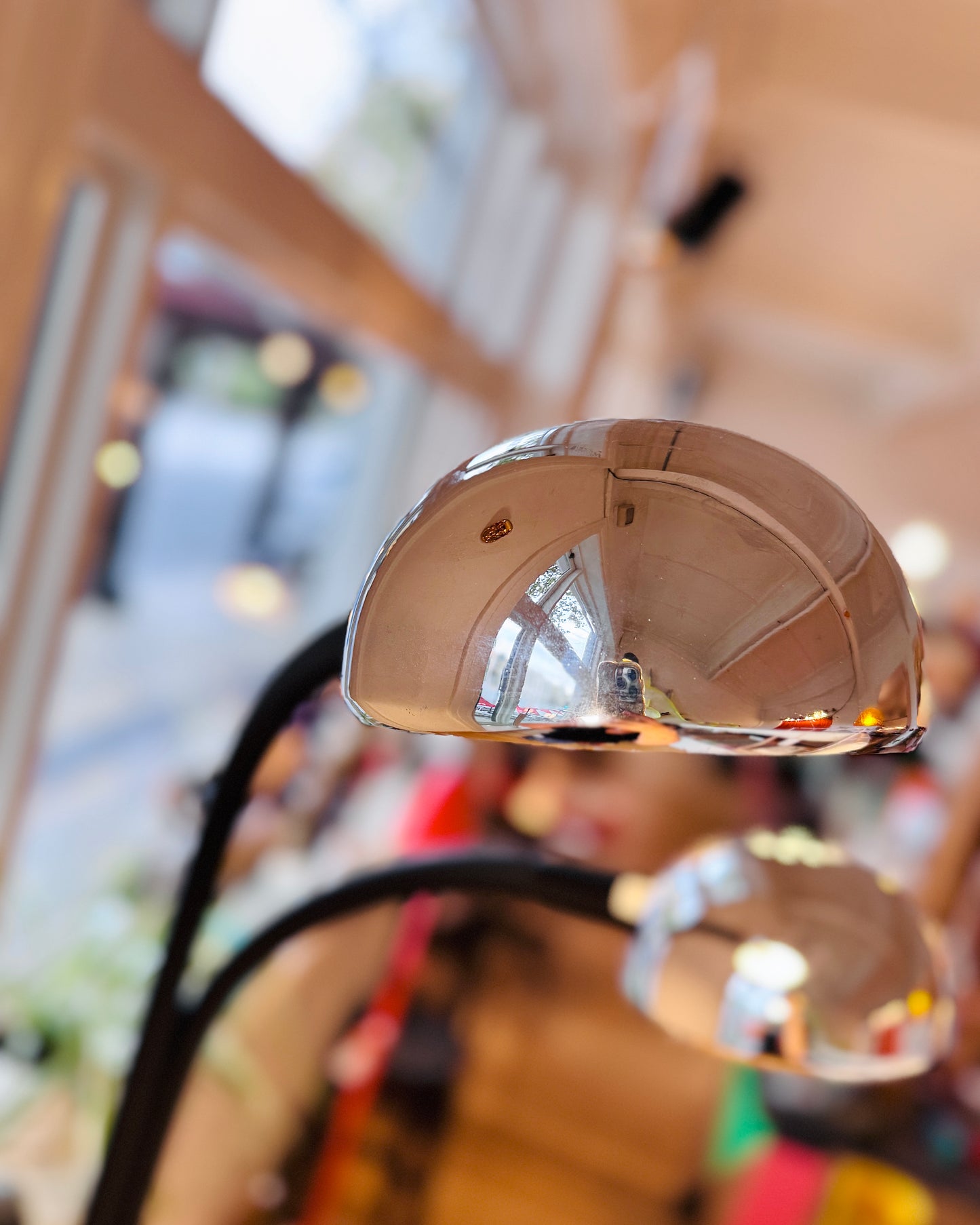 VINTAGE / Oslo Aust. 1970s Chrome Gooseneck Floor Lamp