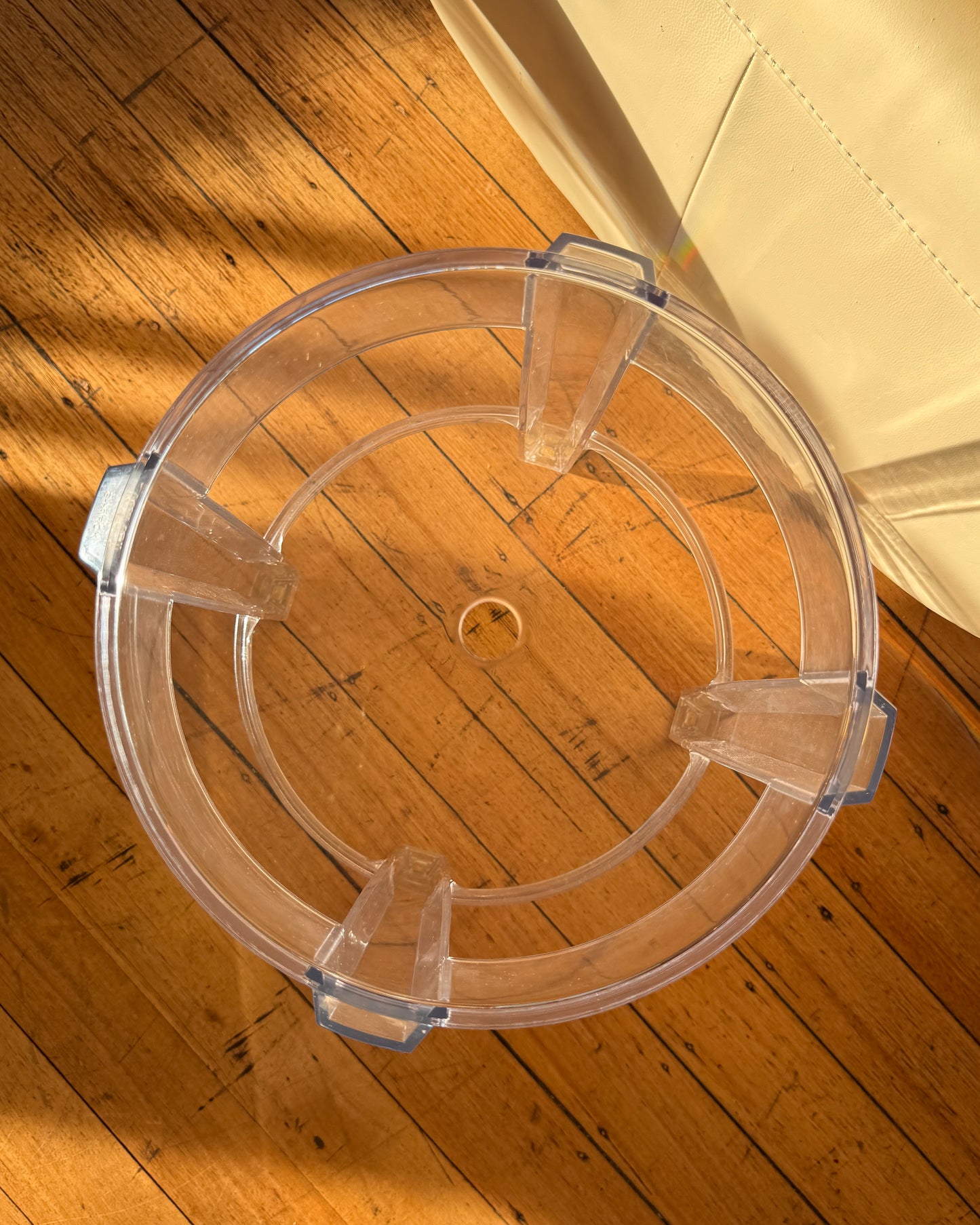 UNNEW / Kartell Charles Ghost Stool by Philippe Starck