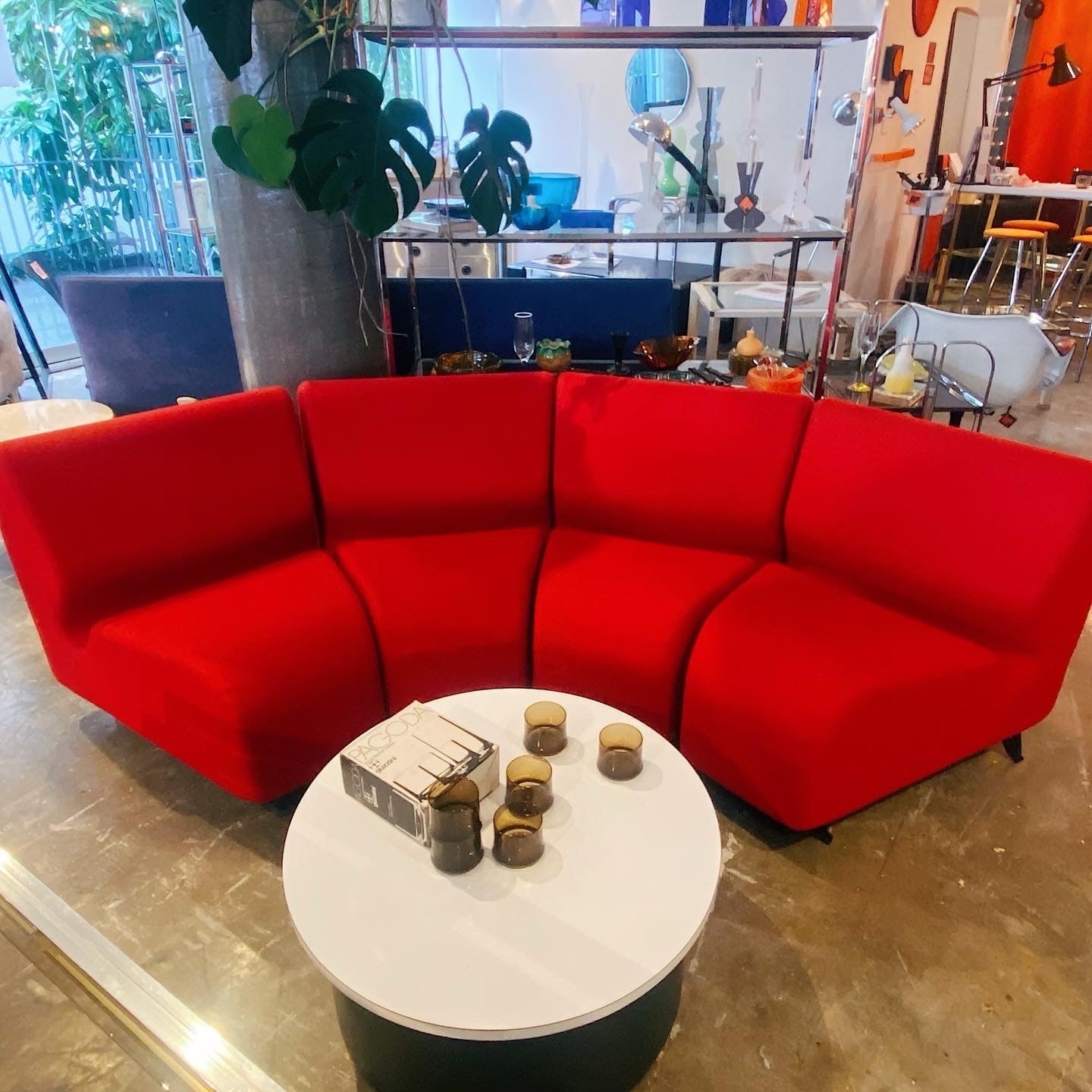 FANTASY #181 / Herman Miller / Don Chadwick Modular Sofa / Red