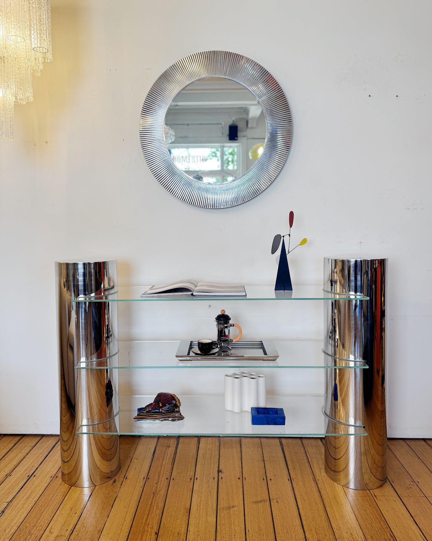 CHROME / Space Age Style Shelving