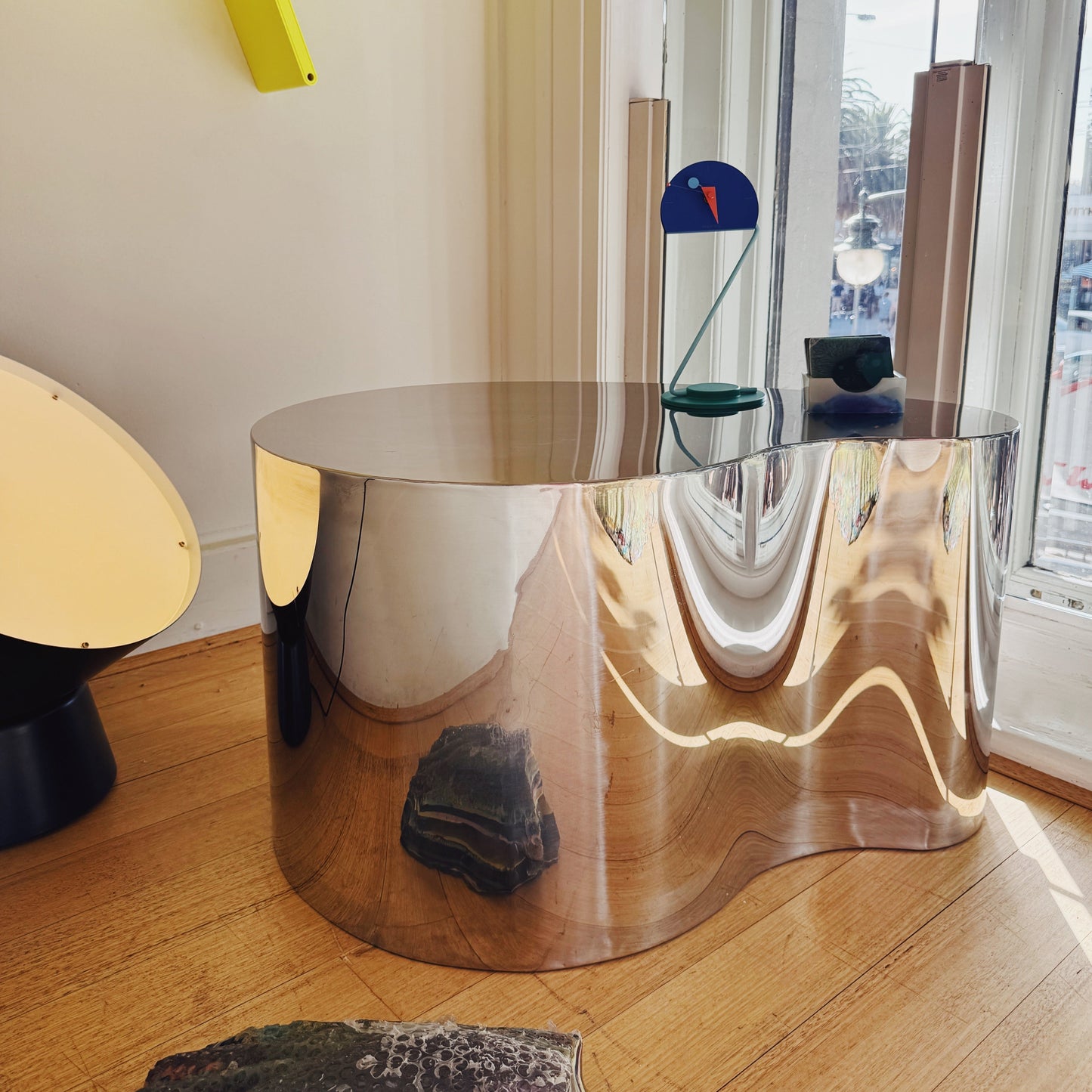 CROMO / Mirror Drum Coffee Table