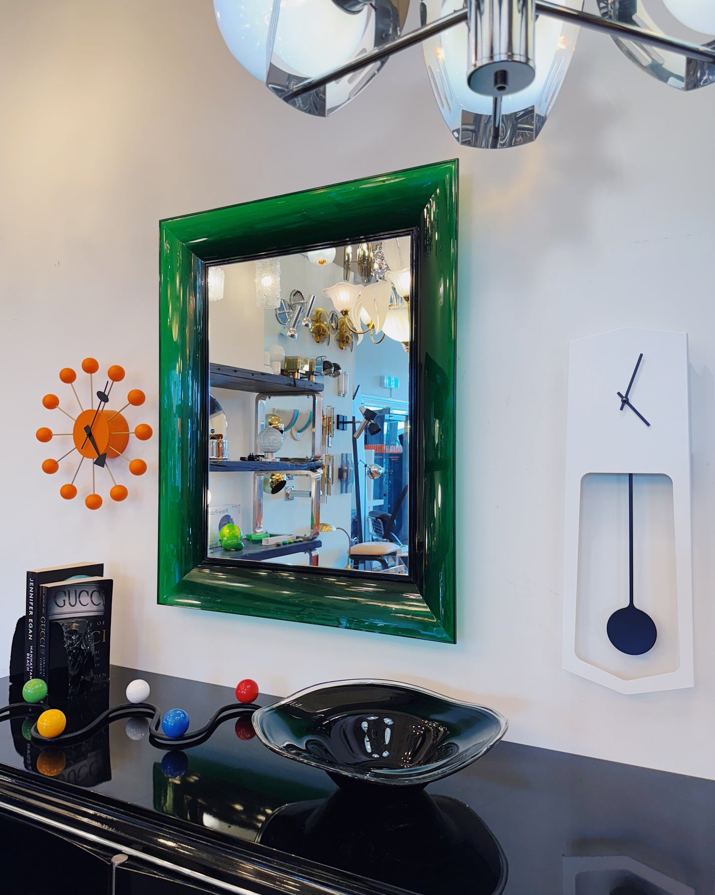 KARTELL / Francois Ghost Mirror, Green