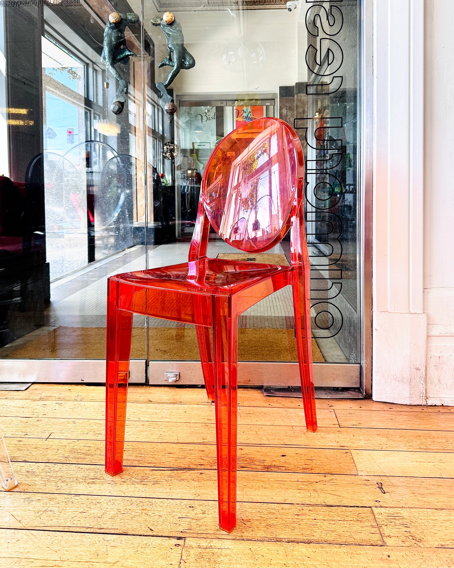 UNNEW / Kartell Victoria Ghost Chair - Orange