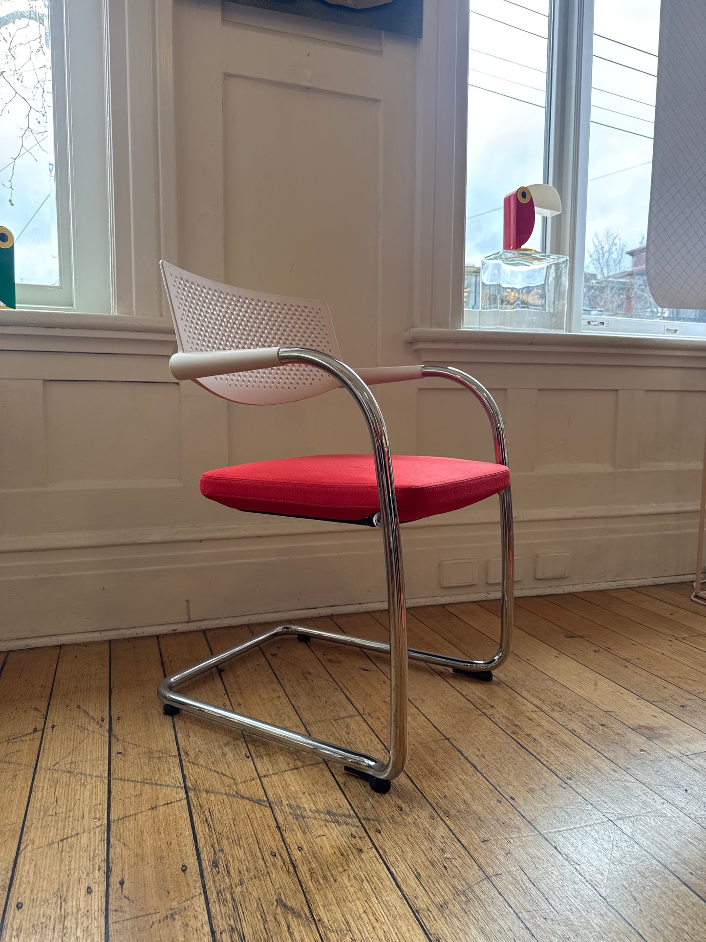 VITRA TAKEOVER / Visavis Chair by Antonio Citterio, 1997 - Polo Red