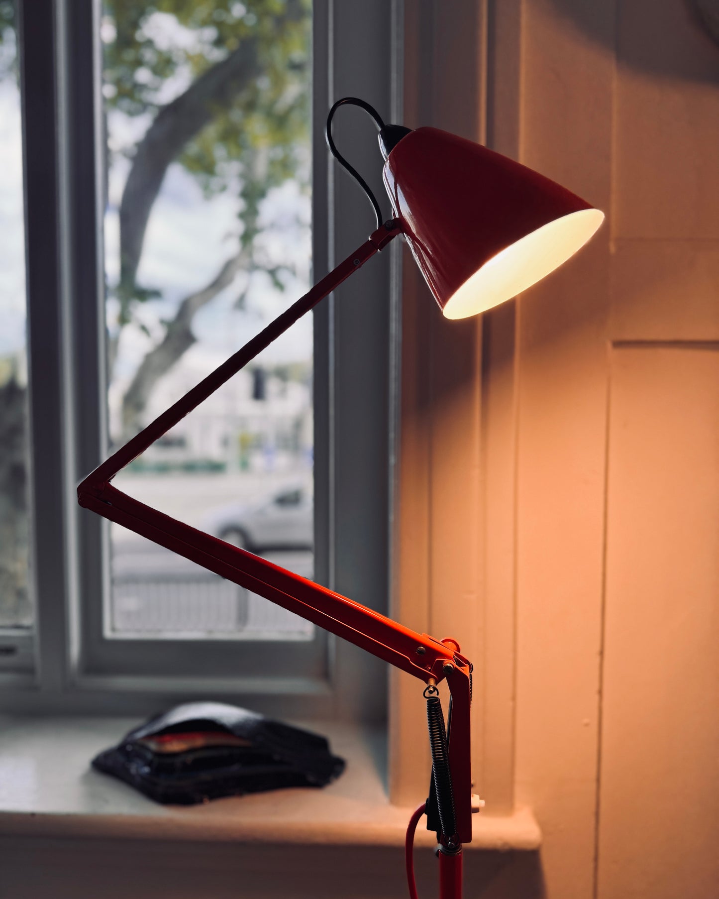 VINTAGE / Planet Aust. Studio K Floor Lamp - Orange