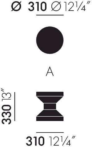 VITRA / Cork Family Stool By Jasper Morrison, 2004 - Model E