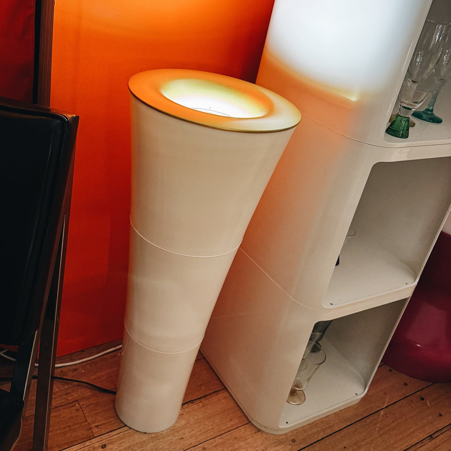 IKEA / 1980s Fackla Uplighter Floor Lamp