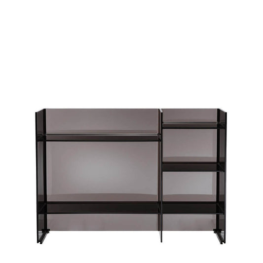 KARTELL / Transparent Smoke Sound Rack Storage Unit by Ludovica + Roberto Palomba
