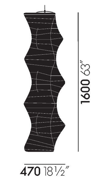 VITRA / Akari 33N Light Sculpture by Isamu Noguchi